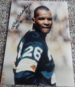 signed Herb Adderley added HOF 80 8x10 photo