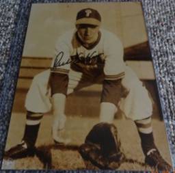 signed Richie Ashburn 8x10 photo