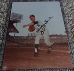 signed Whitey Ford 8x10 photo