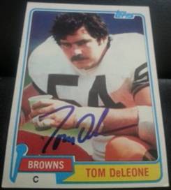 1981 Topps Tom DeLeone, 1of2