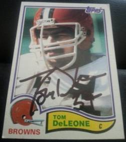 1982 Topps Tom DeLeone, 1of2