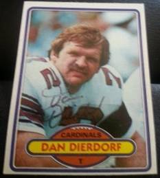 1980 Topps Dan Dierdorf, 1of2