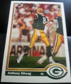 1991 Upper Deck Anthony Dilweg, 1of2