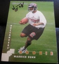 1997 Donruss Rookie Warrick Dunn, 1of2