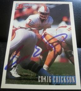 1993 Topps Craig Erickson, 1of2