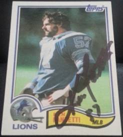 1982 Topps Ken Fantetti, 1of2