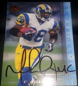 2000 Upper Deck Marshall Faulk, 1of2