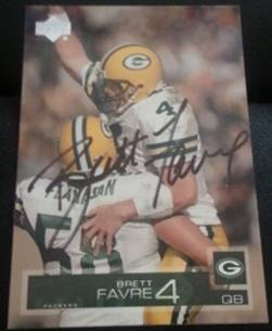 2002 Upper Deck Brett Favre, 1of2