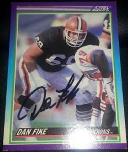 1990 Score Dan Fike, 1of2