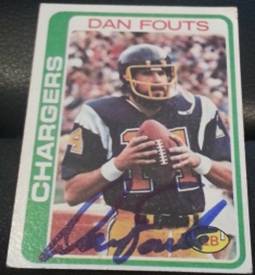 1978 Topps Dan Fouts, 1of2