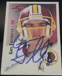 1995 Score Gus Frerotte, 1of2