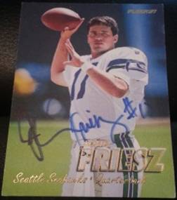 1997 Fleer John Friesz, 1of2