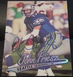 1997 Fleer Ultra John Friesz, 1of2