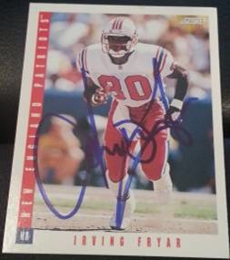 1993 Score Irving Fryar, 1of2