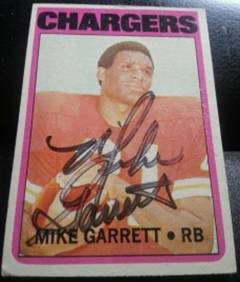 1972 Topps Mike Garrett, 1of2