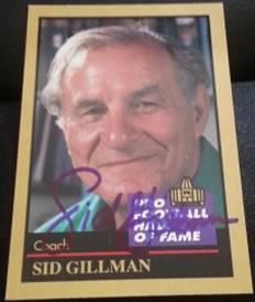 1991 Pro Football HOF Sid Gillman, 1of2