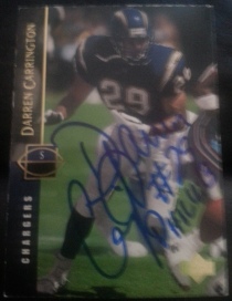 1994 Upper Deck Darren Carrington, 1of2