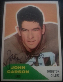 1960 Fleer John Carson, 1of2