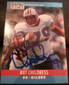 1990 Pro Set Ray Childress, 1of2