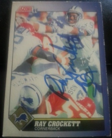 1991 Score Ray Crockett, 1of2