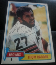 1981 Topps Thom Darden, 1of2