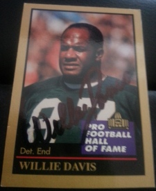 1991 Pro Football HOF Willie Davis, 1of2