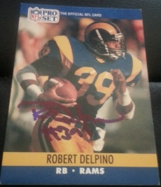 1990 Pro Set Robert Del Pino, 1of2