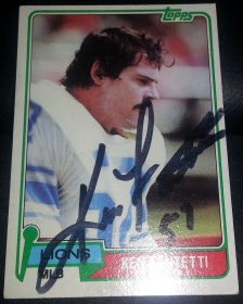 1981 Topps Ken Fantetti, 1of2