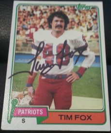 1981 Topps Tim Fox, 1of2