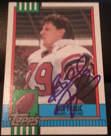 1990 Topps Bill Fralic, 1of2