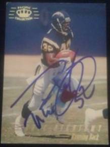 1994 Eric Bieniemy signed card, 1of2