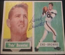 1957 Topps Darrell 'Pete' Brewster,1of2