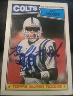 1987 Topps Bill Brooks, 1of2