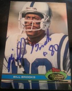 1987 Topps Stadium Club Rookie Bill Brooks, 1of2