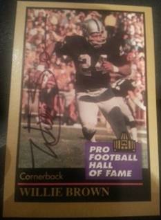 1991 HOF Willie Brown, 1of2