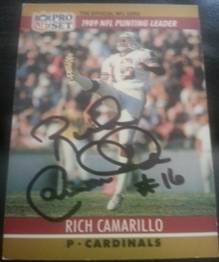 1990 Pro Set Rich Camarillo, 1of2