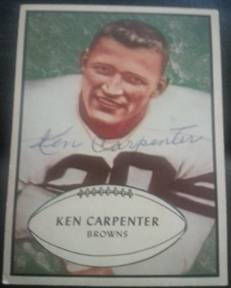 1953 Bowman Ken Carpenter, 1of2