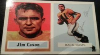 1957 Topps Reprint Jim Cason, 1of2