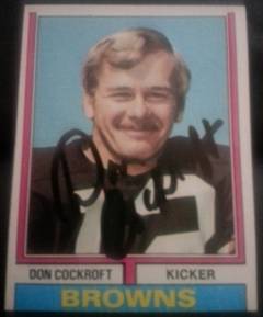 1974 Topps Don Cockroft, 1of2