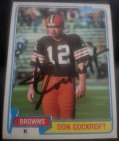 1981 Topps Don Cockroft, 1of2