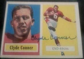 1957 Topps Reprint Clyde Conner, 1of2