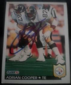 1992 Fleer Adrian Cooper, 1of2