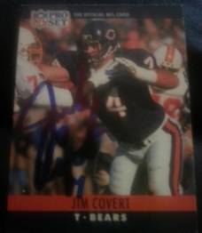 1990 Pro Set Jim Covert, 1of2