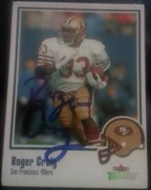 2002 Fleer Roger Craig, 1of2