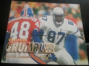 1997 Fleer Carlester Crumpler, 1of2