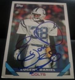 1993 Topps Eugene Daniel, 1of2