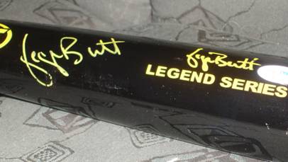 George Brett Legend Series Bat PSA