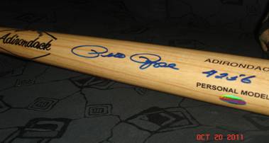 Pete Rose Adirondack personal model 4256