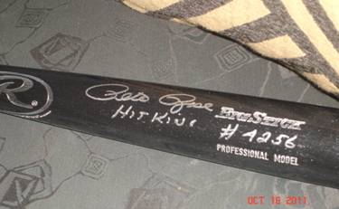 Pete Rose Hit King 4256 Rawlings Big Stick