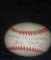 Jim Lonberg Mantle's Last HR #536, Global Cert.